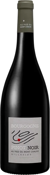 illustration du vin Bourgogne Pinot Noir Rouge 2019 au Pied du Mont Chauve