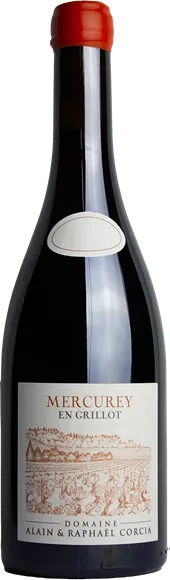 photo du vin Mercurey en Grillot Rouge 2021 Domaine Alain et Raphaël Corcia