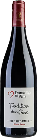 vue du vin Cuvee Tradition des Pins 75cl-st Amour-Domaine des Pins- Alc