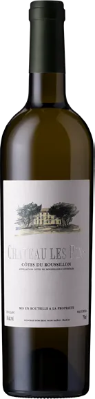 aperçu du vin Côtes du Roussillon Blanc 2024 Château les Pins