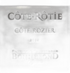 image du vin Côte Rozier 75cl-14 5 Aoc Côte Rôtie-Bonnefond