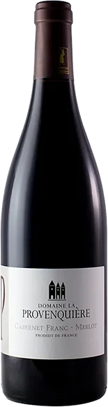 illustration du vin Pays d’oc Cabernet Franc Merlot Rouge 2024 Domaine la Provenquière