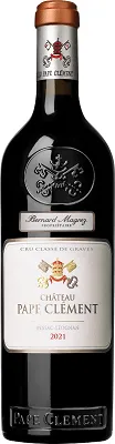 vue du vin Château Pape Clement Rouge 2021