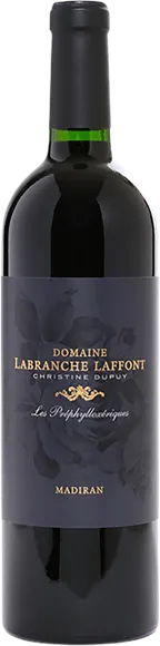 photo du vin Madiran les Préphylloxériques Rouge 2019 Domaine Labranche Laffont