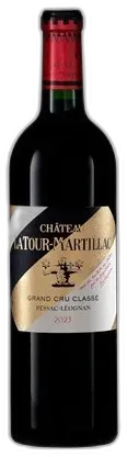 vue du vin Château Latour Martillac Rouge 2023