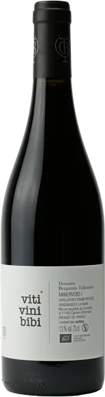 photo du vin Minervois Viti Vini Bibi Rouge 2024 Domaine Benjamin Taillandier