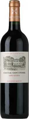 photo du vin Château Saint Pierre 2020