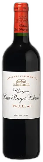 vue du vin Château Haut Bages Liberal 2014