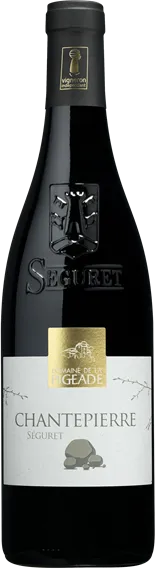 illustration du vin Côtes du Rhône Villages Séguret Chantepierre Rouge 2022 Domaine de la Pigeade