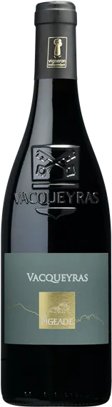 image du vin Vacqueyras Rouge 2023 Domaine de la Pigeade
