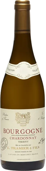 image du vin Bourgogne Chardonnay Tiserny Blanc 2024 Maison Tramier
