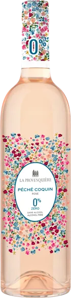 aperçu du vin Péché Coquin Sans Alcool Rosé la Provenquière