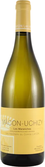 image du vin Mâcon Uchizy les Maranches Blanc 2023 les Héritiers du Comte Lafon