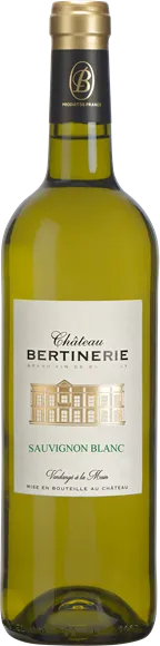photo du vin Château Bertinerie Côtes de Bordeaux Blaye Sauvignon Blanc 2024