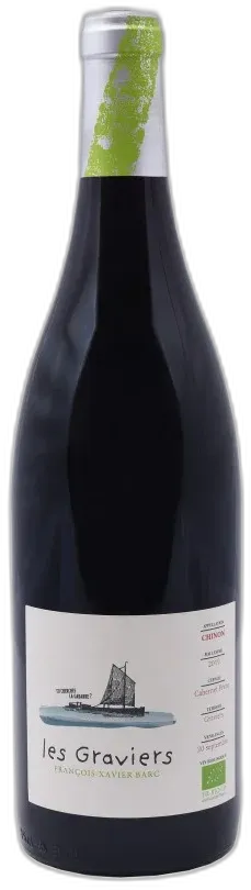 illustration du vin Chinon "les Graviers" 2023 Bio-75cl- Alc. Complices de Loire