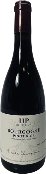 photo du vin Bourgogne Pinot Noir Rouge 2022 Maison Henri Pion
