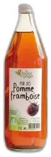illustration du vin Jus Pomme Framboise Bio