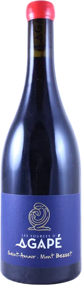 image du vin Saint-Amour Mont Besset Rouge 2023 Domaine les Sources d’Agapé