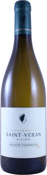 vue du vin Saint-Véran a la Côte Blanc 2022 Domaine Pacaud Vignerons