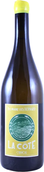 vue du vin Chinon la Côte Blanc 2022 Domaine des Bernard