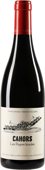 photo du vin Cahors les Pierres Levées Rouge 2021 Château Combel la Serre