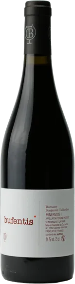 photo du vin Minervois Bufentis Rouge 2023 Domaine Benjamin Taillandier