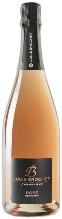 vue du vin Champagne Louis Brochet Rose Brut-1 2bt- Alc