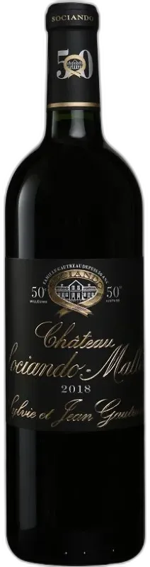 photo du vin Château Sociando Mallet 2018