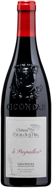 vue du vin Gigondas "Parpaillon" 2017 Magnum- Alc. la Croix des Pins