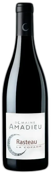 vue du vin la Copado Aoc Rasteau 75cl-Alc. Vol. Domaine des Amadieu