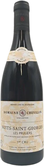 image du vin Nuits-Saint-Georges 1er Cru les Pruliers Rouge 2022 Domaine Robert Chevillon