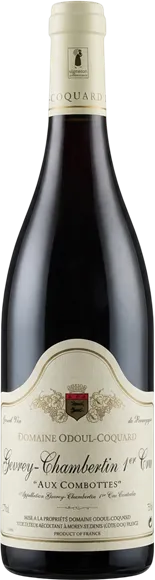 image du vin Gevrey-Chambertin 1er Cru Aux Combottes Rouge 2019 Domaine Odoul-Coquard