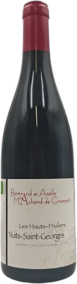 photo du vin Nuits-Saint-Georges les Hauts Pruliers Rouge 2020 Bertrand et Axelle Machard de Gramont