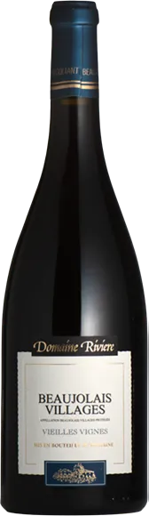 image du vin Beaujolais Villages Vieilles Vignes Rouge 2023 Domaine Rivière