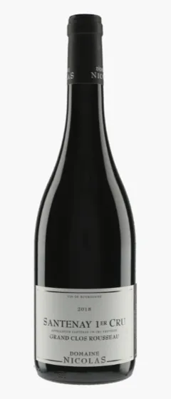 photo du vin Santenay 1er Cru "Grand Clos Rousseau" 2023 75cl- Alc. Domaine Nicolas