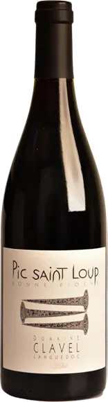 photo du vin Pic Saint-Loup Bonne Pioche Rouge 2023 Domaine Clavel
