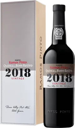 photo du vin Porto "Ramos Pinto Quinta do Bom Retiro" Vintage 2018 75cl- Alc