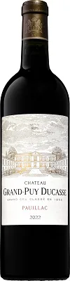 aperçu du vin Château Grand Puy Ducasse 2022