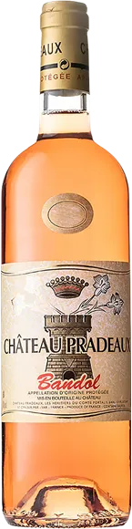 illustration du vin Château Pradeaux, Bandol Rosé 2024