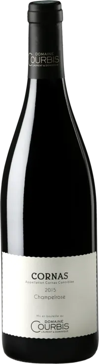 vue du vin Cornas Champelrose 2022