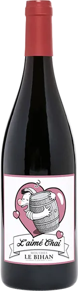 illustration du vin l’Aimé Chai Magnum Rouge 2020 Domaine Mouthes le Bihan