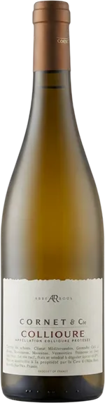 capture du vin Collioure Cornet & Cie Blanc la Cave de l’Abbé Rous