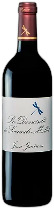 aperçu du vin Demoiselle de Sociando Mallet 2018