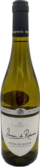 photo du vin Côtes du Rhône Blanc 2024 Domaine de Rochemond