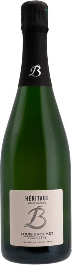 photo du vin Champagne Brut Nature Heritage-75cl-12 5alc. Vol. Louis Brochet