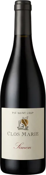 photo du vin Pic Saint-Loup Simon Rouge 2023 Clos Marie