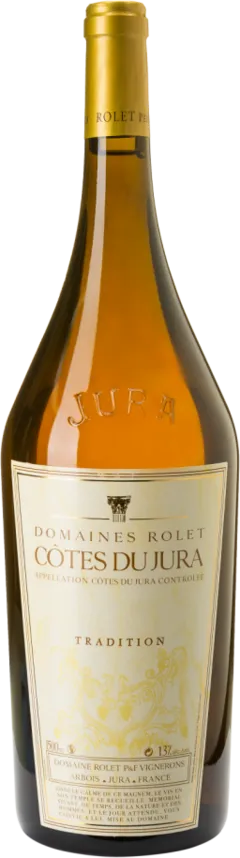 image du vin Côtes du Jura "Tradition" 1997 Blanc Magnum- Alc. Domaine Rolet