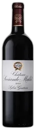 vue du vin Château Sociando Mallet 2021 Haut Médoc