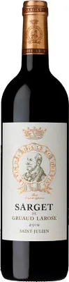 photo du vin Sarget de Gruaud Larose 2019