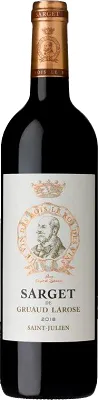 photo du vin Sarget de Gruaud Larose 2018